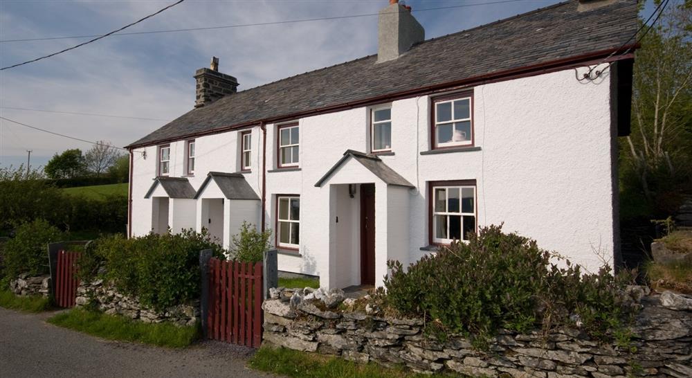 Exterior of 2 and 3 Siloam Cottage, nr Betws-y-Coed, Conwy at 3 Siloam Cottage in Conwy, North Wales