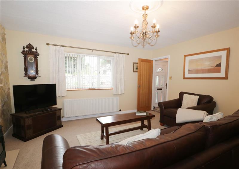 The living area at 3 Springfort Cottages, Newton Reigny near Penrith