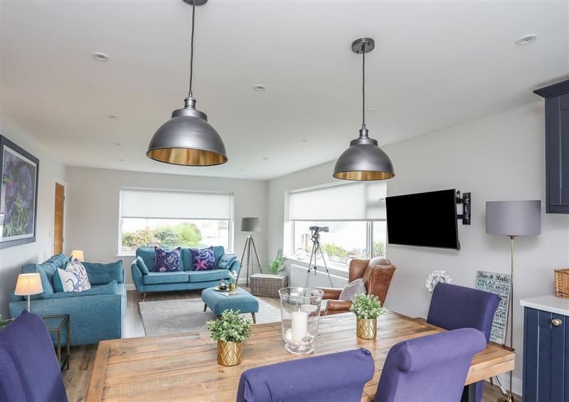 Relax in the living area at 3 St Tudwals, Mynytho near Llanbedrog