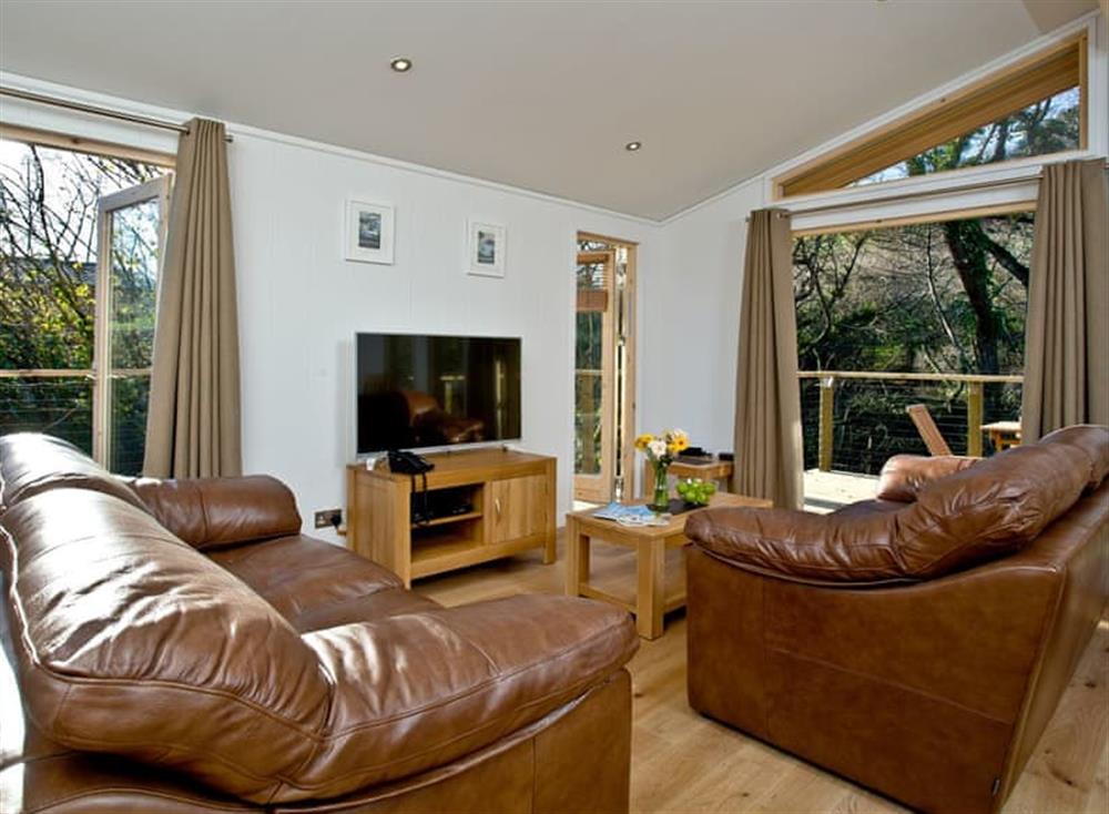 Living area at 3 Streamside in , Lanreath