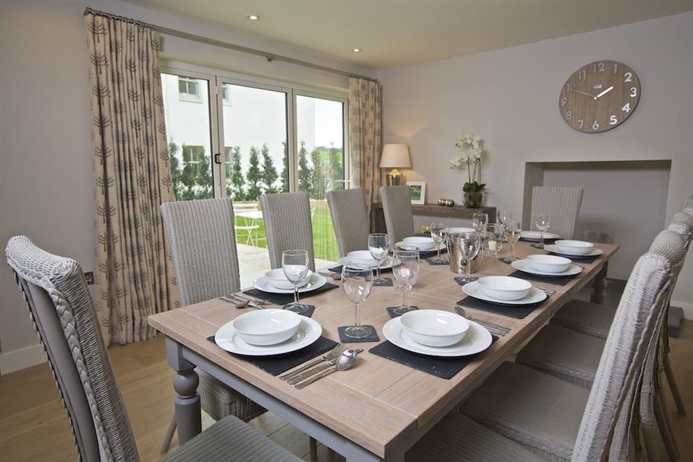 Dining table seating ten guests comfortably (photo 2) at 3 The Drive in , Hillfield, Dartmouth
