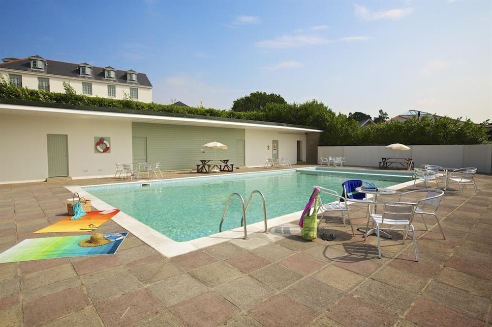 Hillfield Village outdoor swimming pool at 3 The Drive in , Hillfield, Dartmouth