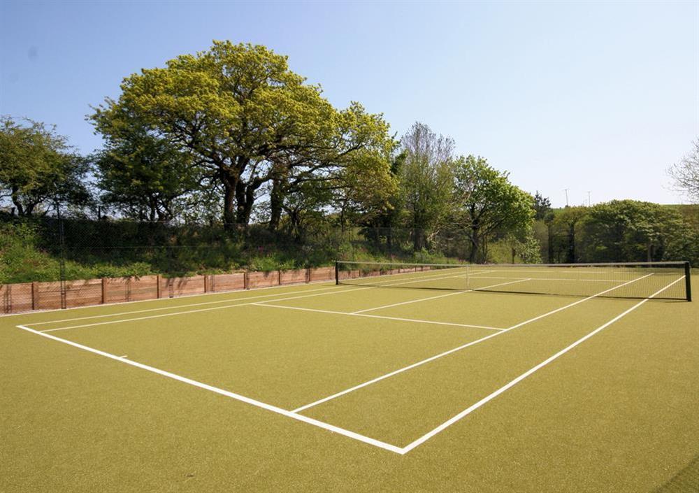 Hillfield Village tennis courts at 3 The Drive in , Hillfield, Dartmouth