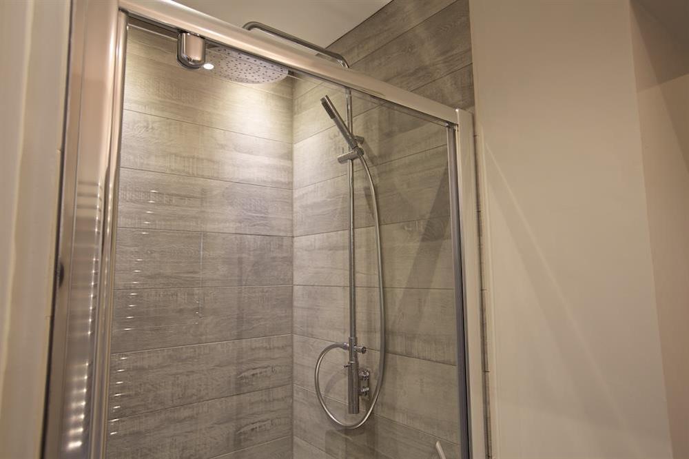 Shower room on the ground floor at 3 The Drive in , Hillfield, Dartmouth