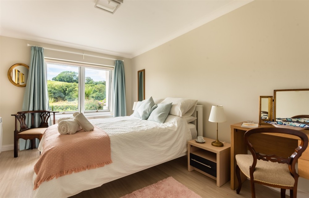 One of the bedrooms at 3 The Moorings in Kingsbridge