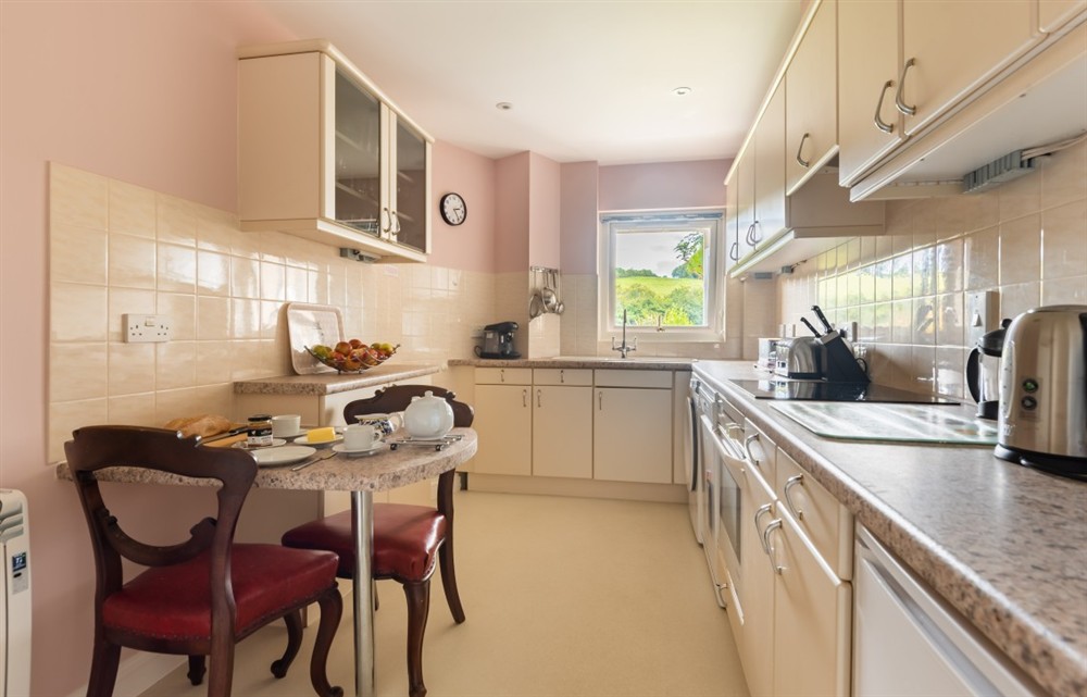 The kitchen at 3 The Moorings in Kingsbridge