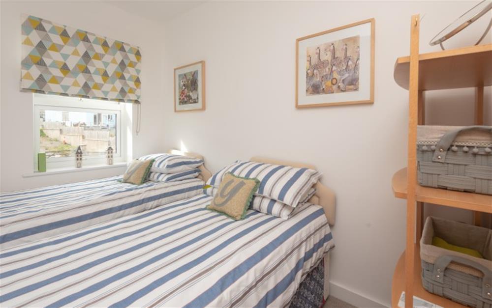 The second twin bedroom  at 3 The Old Boatyard in Appledore