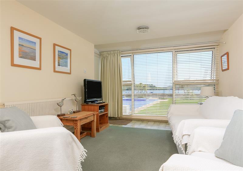 Relax in the living area at 3 The Salcombe, Salcombe