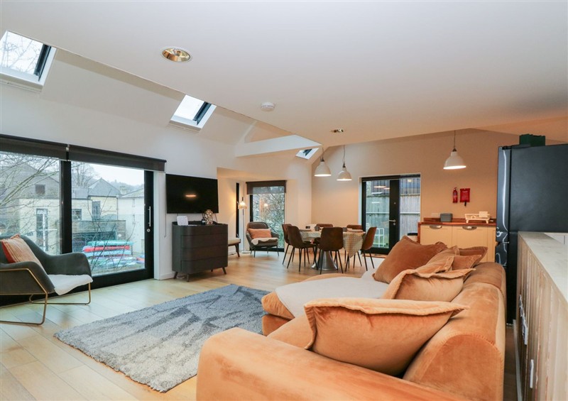This is the living room at 3 The Stoneyard, Bath