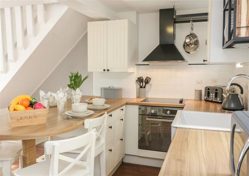 The kitchen at 3 Thornlea Mews, Hope Cove