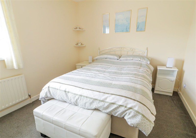 One of the bedrooms at 3 Warke Place, Castlerock