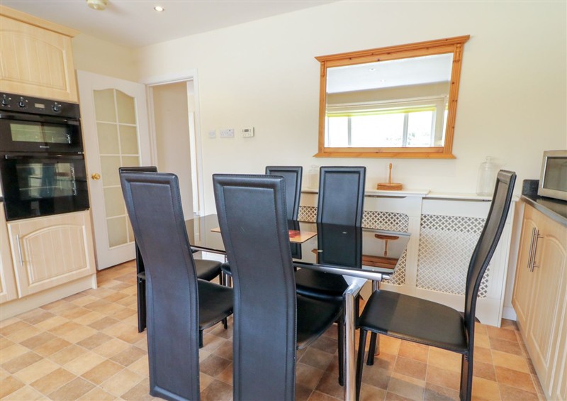 The dining room at 3 Warke Place, Castlerock