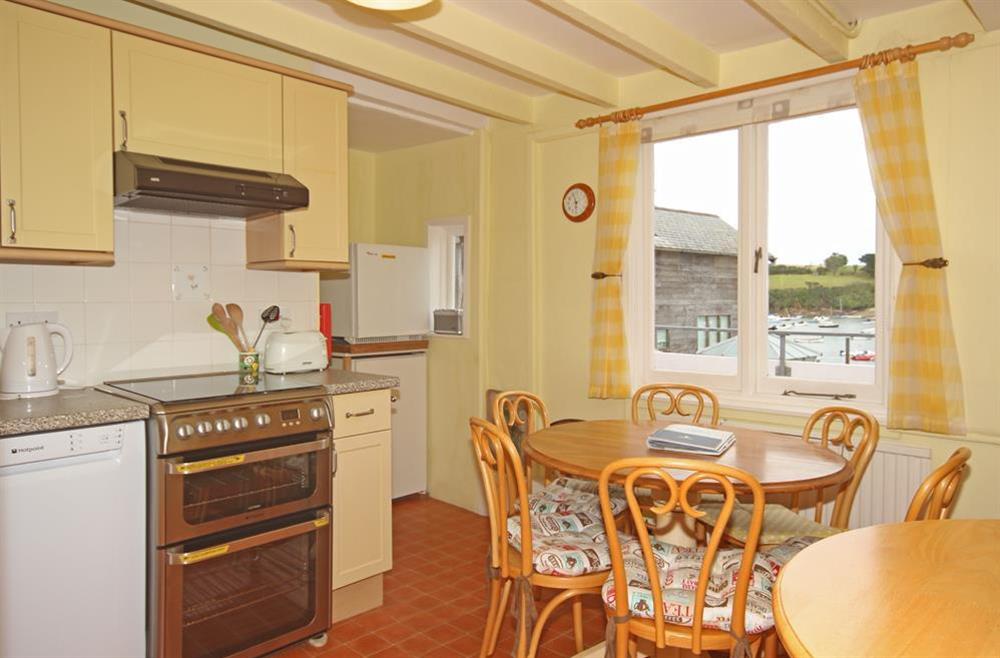 Well equipped kitchen with dining table. (photo 2) at 30 Fore Street (The Cottage) in , Salcombe