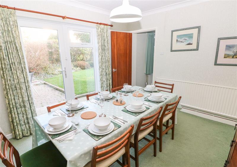 The dining area at 30 Long Shepherds Drive, Newton near The Mumbles