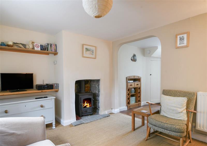 The living room at 30 Sherborne Lane, Lyme Regis