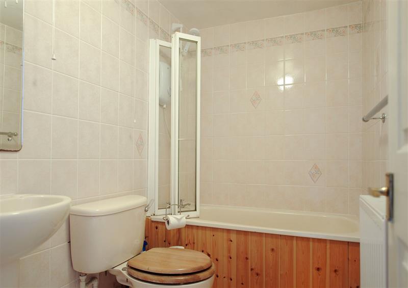 This is the bathroom at 30 Sherborne Lane, Lyme Regis