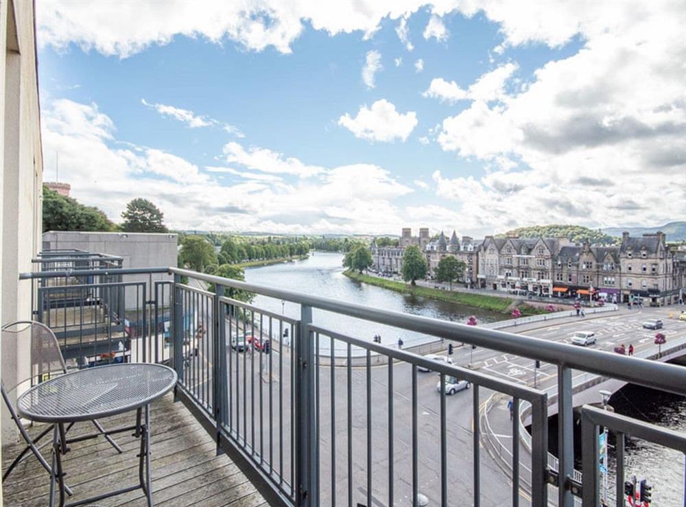 Balcony at 301 Riverside Apartment in Inverness, Inverness-Shire
