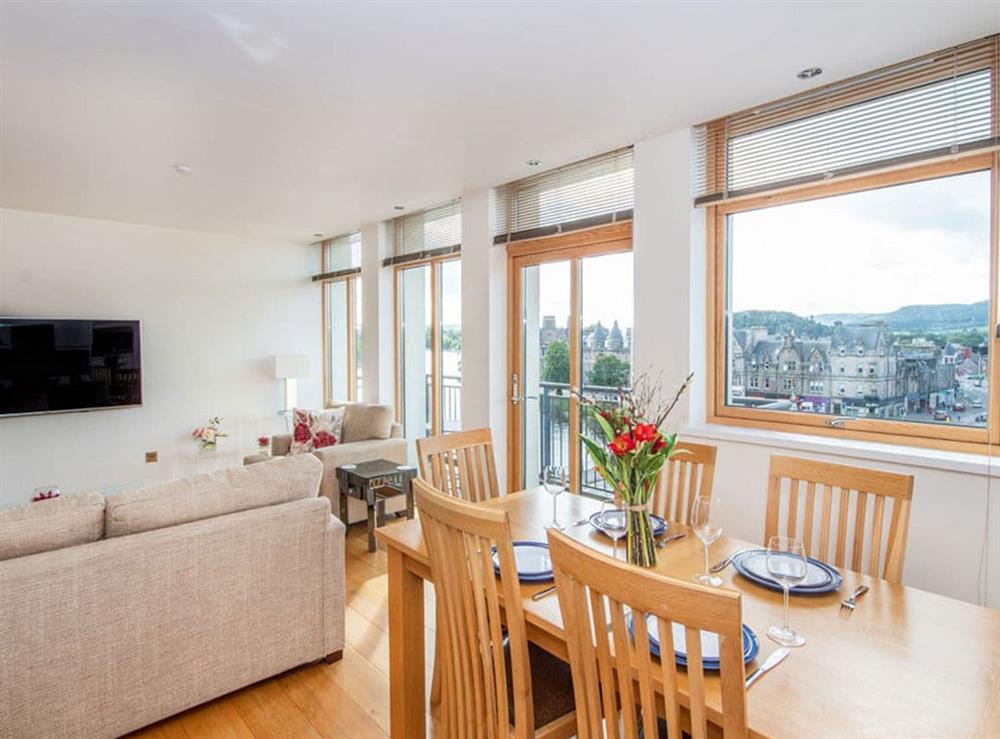 Dining Area at 301 Riverside Apartment in Inverness, Inverness-Shire