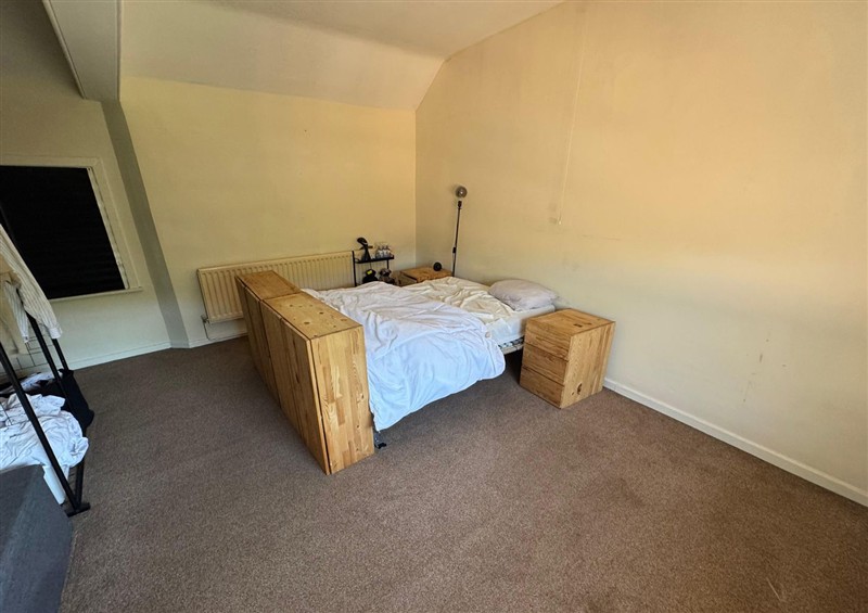 One of the bedrooms at 31 High Street, Ironbridge