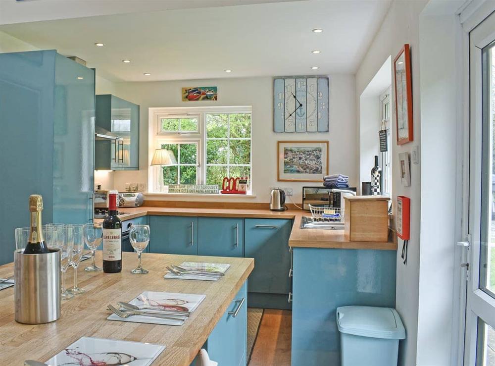 Kitchen area at 31 Lower Elms in Rock, Cornwall