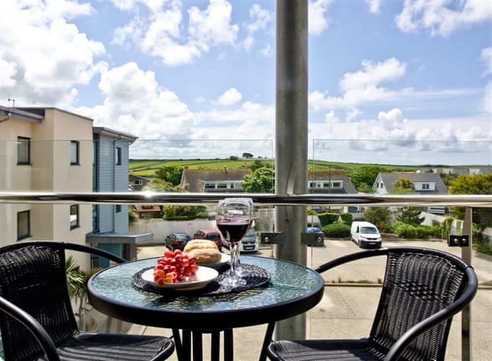 Balcony at 31 Tre Lowen in , Newquay
