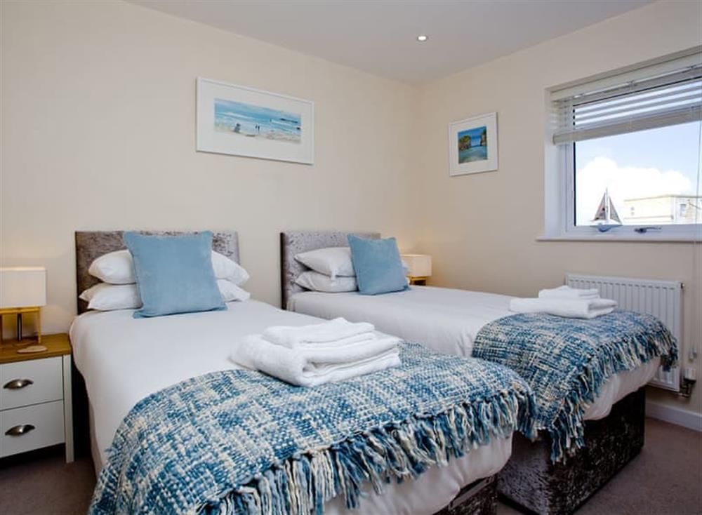 Twin bedroom at 31 Tre Lowen in , Newquay