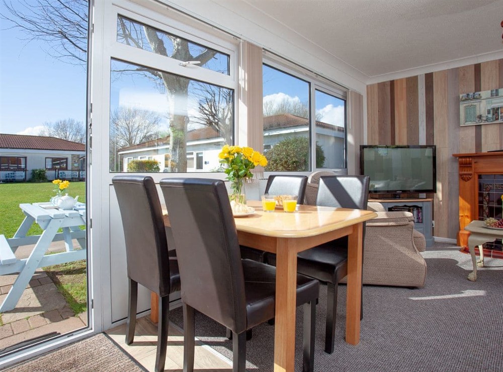 Open plan living space at 311 Driftwood in Dawlish, Devon