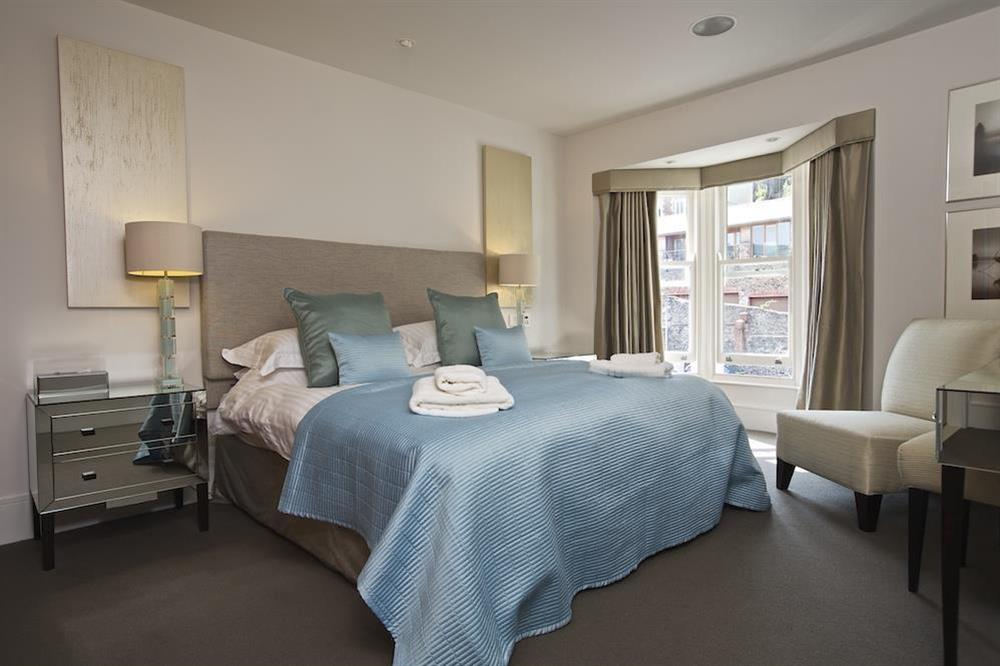 Master Bedroom with Super-King size bed at 32 Dart Marina in Dart Marina, Dartmouth