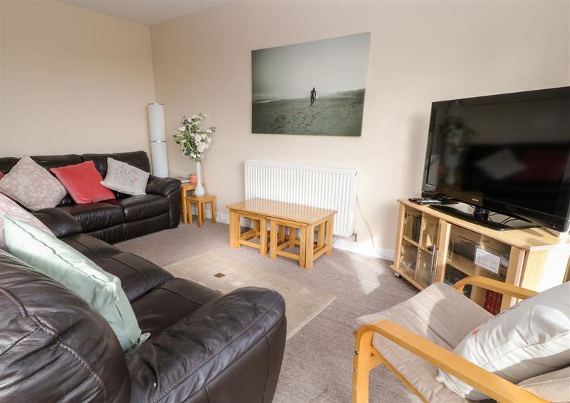 The living area at 32 Manorcombe, St Anns Chapel