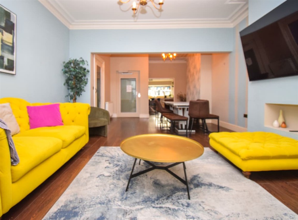 Living area at 32 Marine Road West in Morecambe, Lancashire