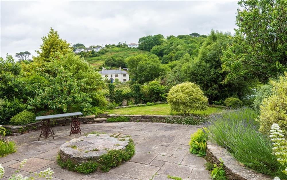 Another look at the garden  at 32 Noss Mayo in Noss Mayo