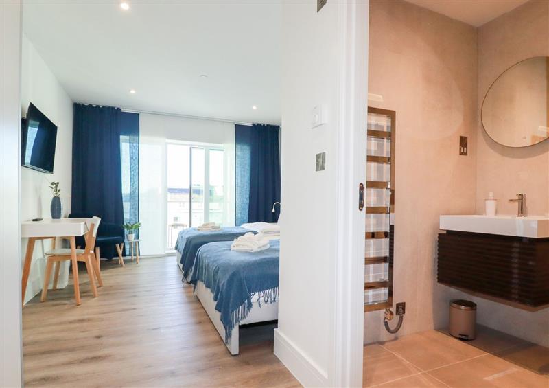 One of the bedrooms at 33 Cliff Edge, Newquay