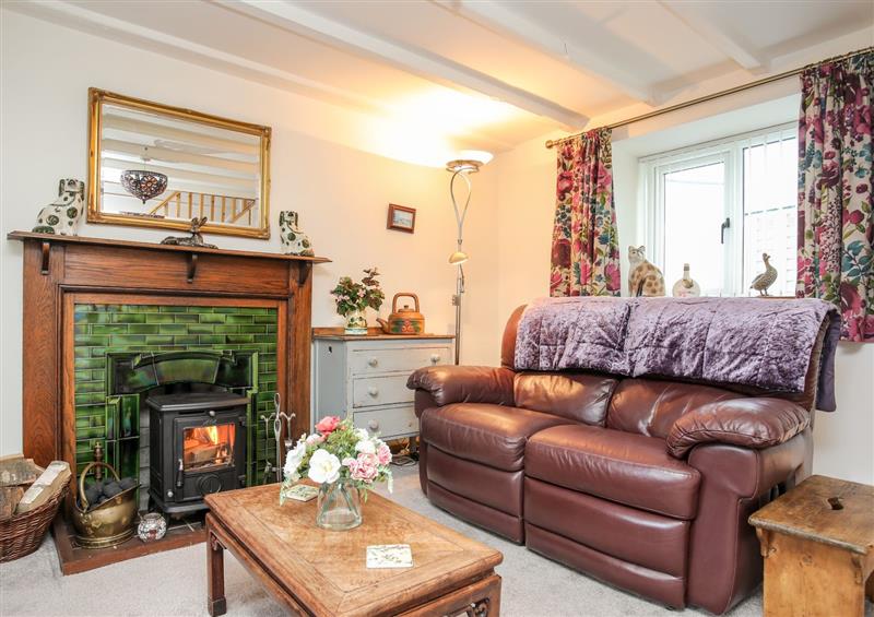 Relax in the living area at 33 High Street, Cemaes Bay