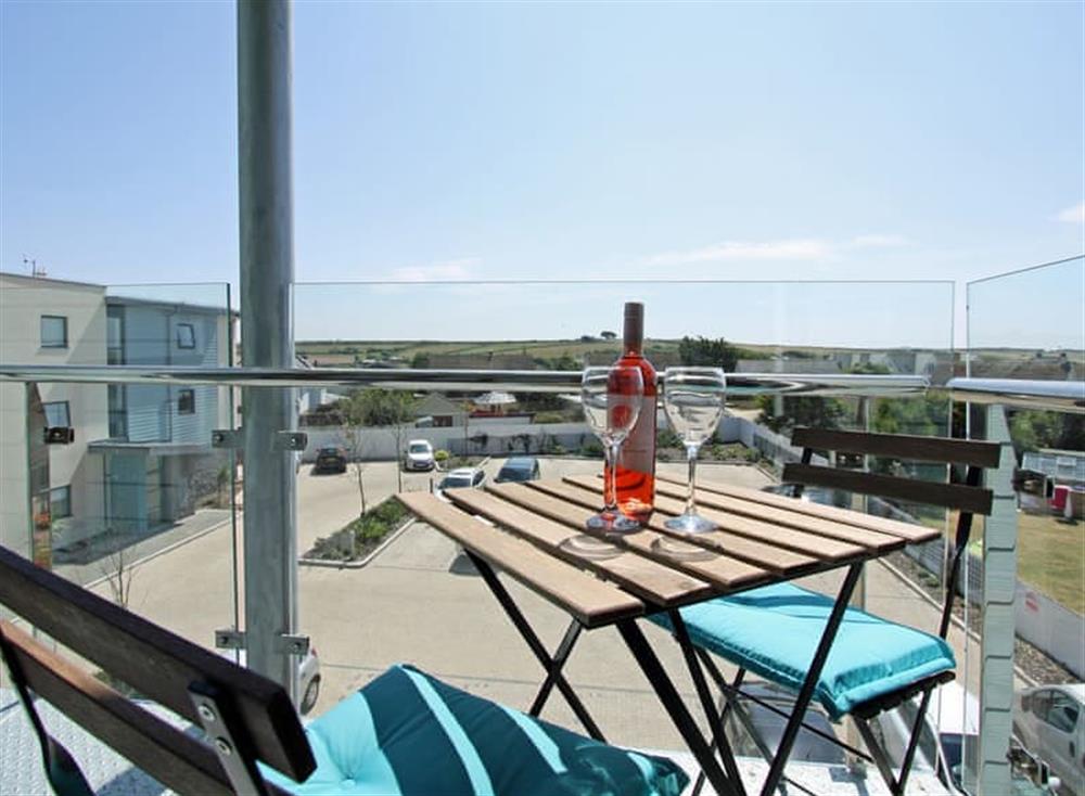 Balcony at 33 Tre Lowen in , Newquay
