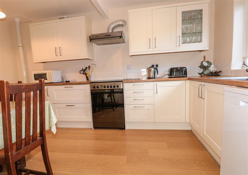 This is the kitchen at 33 Weymouth Park, Hope Cove