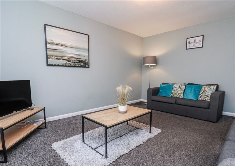 The living area at 34 Fountain Close, Whitby