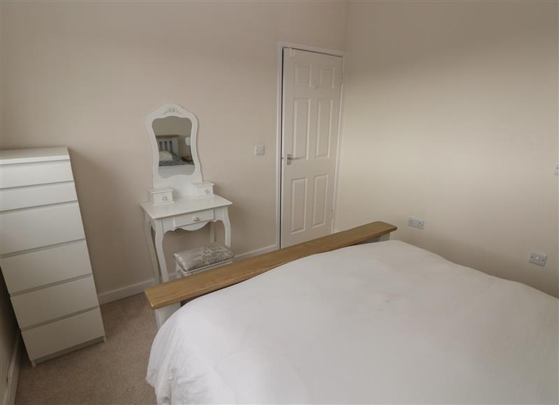 One of the bedrooms at 34 Llanteg Park, Amroth