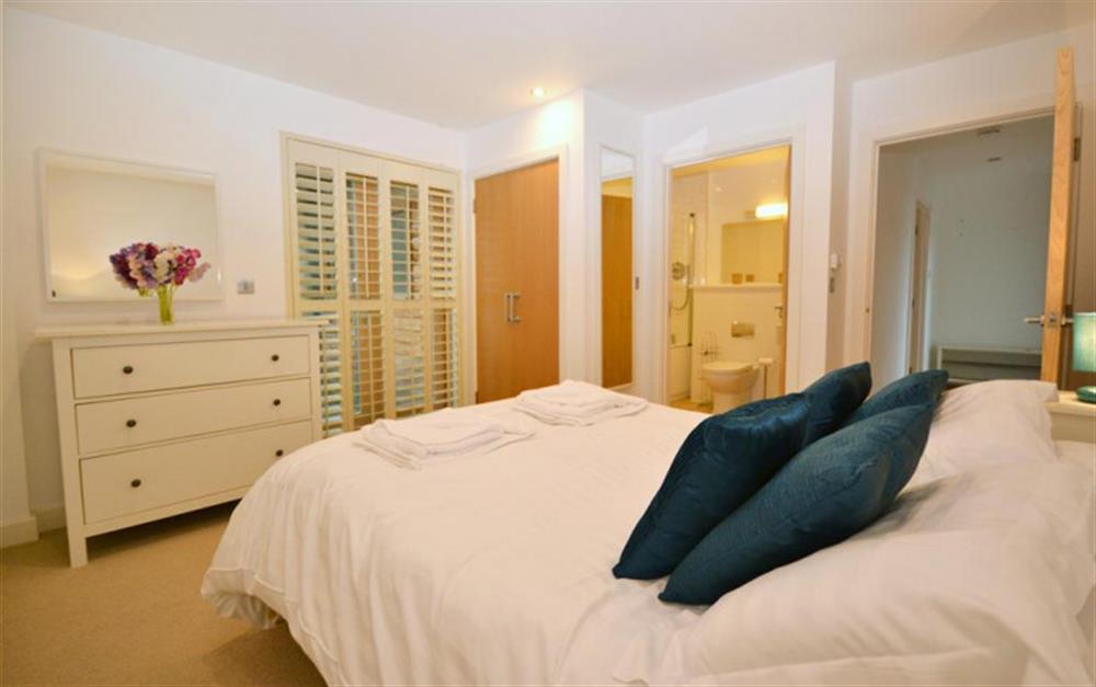 The double bedroom at 34 Talland in Talland Bay