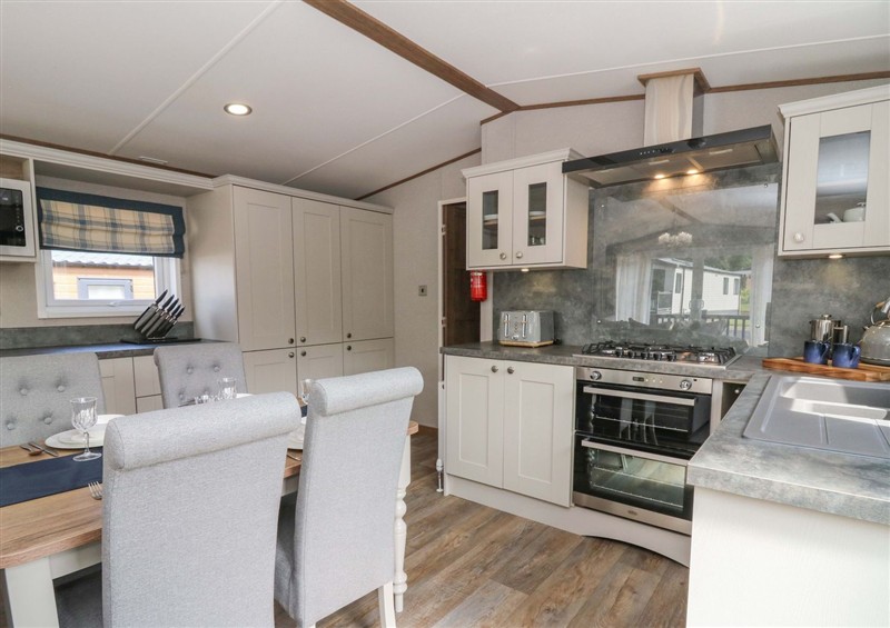 Kitchen at 34 The Beaumont, Llanarth