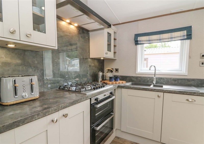 This is the kitchen at 34 The Beaumont, Llanarth