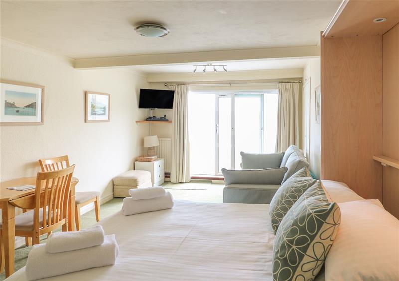 Relax in the living area at 34 The Salcombe, Salcombe