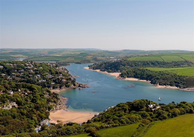 The setting at 34 The Salcombe, Salcombe