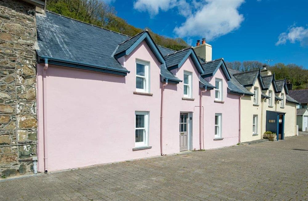 This is 35 Quay Street at 35 Quay Street in Lower Town, Fishguard, Pembrokeshire, Dyfed