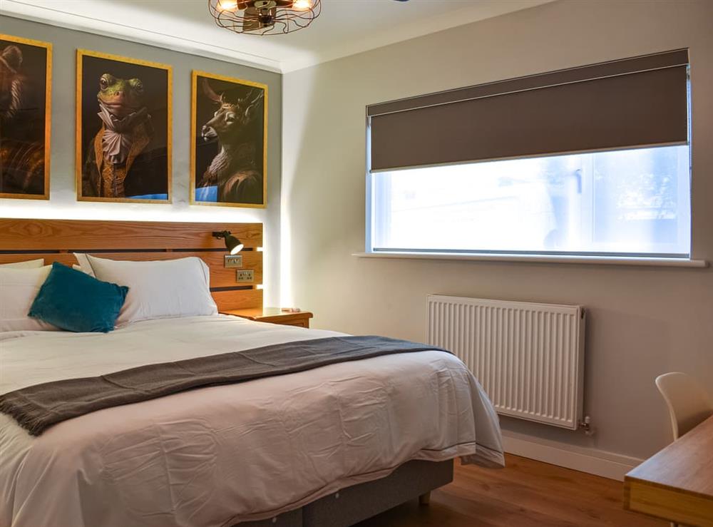 Double bedroom at 35 Silver Road ( Merriman Lodge) in Glastonbury, Somerset