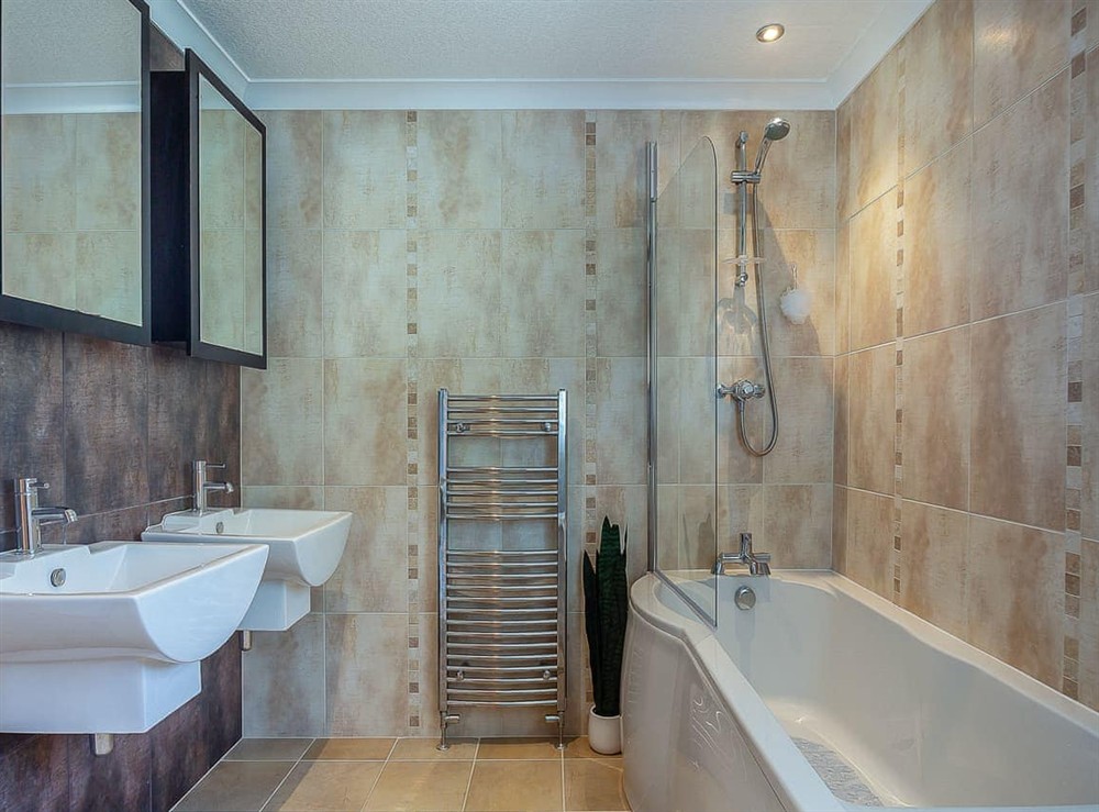 Bathroom at 36 at the Sanctuary in Rhosfawr nr Pwllheli, Gwynedd