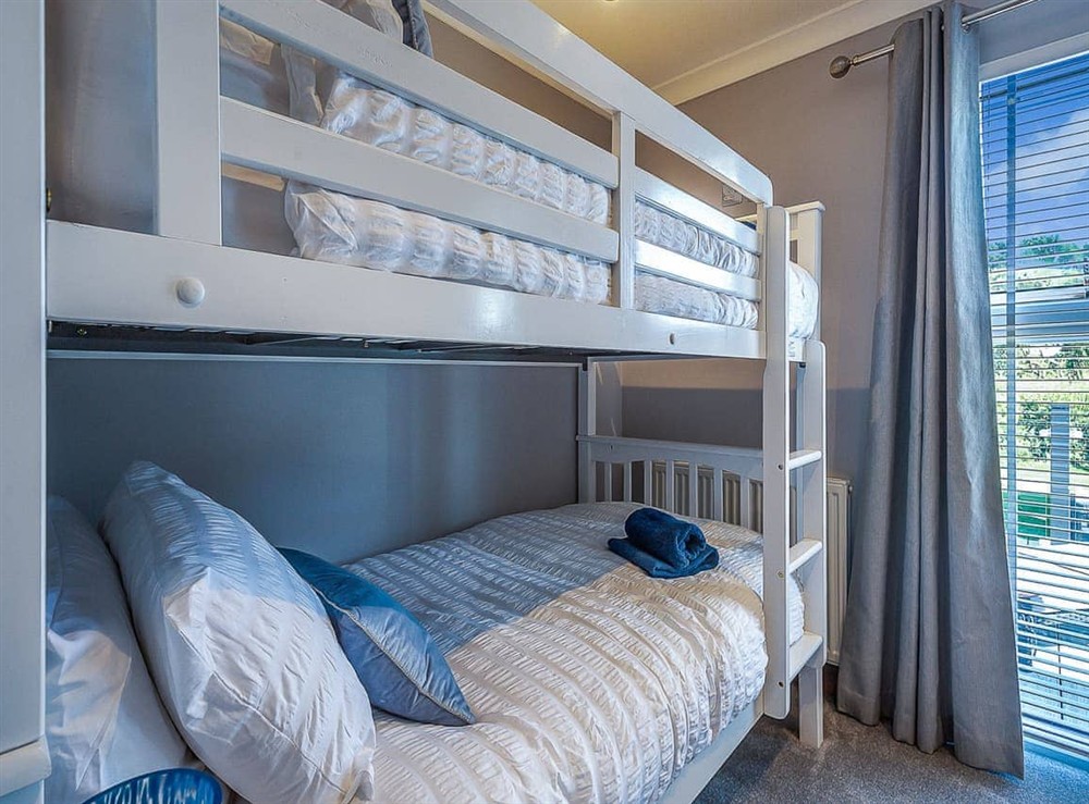 Bunk bedroom at 36 at the Sanctuary in Rhosfawr nr Pwllheli, Gwynedd