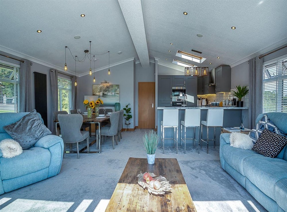 Open plan living space (photo 5) at 36 at the Sanctuary in Rhosfawr nr Pwllheli, Gwynedd