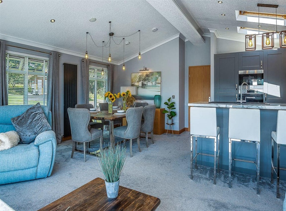 Open plan living space (photo 6) at 36 at the Sanctuary in Rhosfawr nr Pwllheli, Gwynedd
