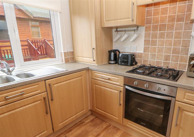The kitchen at 36 Badgers Retreat, Tunstall near Catterick