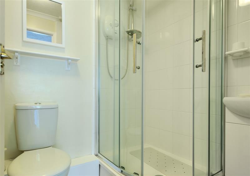 The bathroom at 36 Fernhill Heights, Charmouth